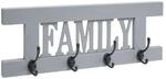 MCW Wandgarderobe C60 Family Shabby-Look Grau-Blau