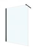 Glaszentrum Hagen Black-Edition Walk in Duschabtrennung Duschwand Dusche 10mm...