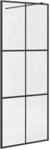 vidaXL Duschwand f&uuml;r Begehbare Dusche mit Klarem ESG Glas 80x195 cm 151023