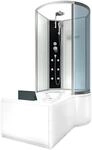 AcquaVapore Kombination Whirlpool Dusche K50-L00-WP Duschkabine Wanne 170x100