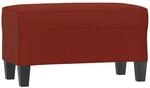 vidaXL Sitzbank Weinrot 70x35x41 cm Kunstleder 349443