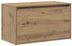 vidaXL Flurbank 80x40x45 cm Artisan-Eiche Holzwerkstoff 856753
