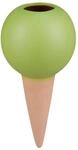 Relaxdays Bew&auml;sserungshilfe Keramik Gr&uuml;n 4er Set 18 cm x 9 cm 210 g