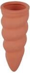 Relaxdays Tonkegel 6er Set Keramik Terrakotta 11 cm x 4,5 cm 70 g