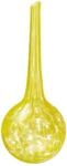 Relaxdays Bew&auml;sserungskugel 2er Set Glas Gelb 15 cm 75 ml 45 g