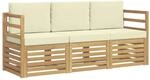 vidaXL Sofagarnituren Massivholz Akazie 3391295