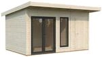 Palmako Holz-Gartenhaus Aurelia Pultdach Tauchgrundiert 436 cm x 300 cm 12,4 m&sup2;