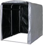 MCW Ger&auml;tehaus N61 Gartenschuppen 201x157x201cm Silber