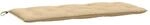 vidaXL Gartenbank-Auflage Melange Beige 120x50x7 cm Stoff 4002545