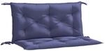 vidaXL Gartenbank-Auflagen 2 Stk Marineblau 100x50x7 cm Oxford-Gewebe 379043