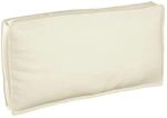 vidaXL Kissen Creme 120 x 60 x 12 cm Oxford-Stoff 42001560