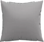 vidaXL Sofakissen 4 Stk Grau 60x60 cm Stoff 360404