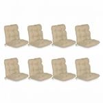 Beautissu Flair NL Niederlehner 100x50x8cm Natur 8tlg