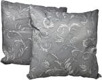 Jet-Line Outdoor R&uuml;ckenkissen 2er Set Nizza Anthrazit 40 x 40 cm