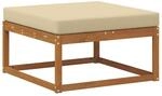 vidaXL Outdoor-Fu&szlig;hocker Massivholz Akazie Natur 900530