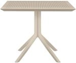 CLP Tisch Sky 80 X 80 cm Taupe