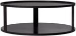 CookKing Feuerschale Stahlbasis & Holzlager f&uuml;r Feuerschalen &Oslash; 82 cm Schwarz