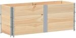 vidaXL Pflanzkasten 150x50 cm Massivholz Kiefer 3295435