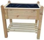 Promadino Kr&auml;uterbeet Massiv Klein Unbehandelt 84,5 x 90 x 60 cm Natur FSC&reg;