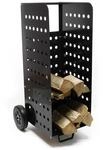 Wiltec Kaminholzwagen Kaminholzkorb Holzwagen Holzkorb Kaminwagen Brennholzwagen