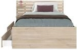 Vente-unique Bettrahmen Tenalia Naturfarben Hell 151.5 cm