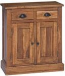 vidaXL Aufbewahrungsschrank Natur 65 x 30 x 75 cm Massivholz Teak 42017953