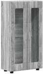 vidaXL Sideboard FLORIN Graues Sonoma 55,5 x 29 x 103 cm Holzwerkstoff 880257