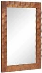 vidaXL Badezimmer Spiegel Akazienbraune Oberfl&auml;che 50 x 70 x 2,5 cm 4017931