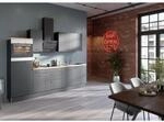 Optifit K&uuml;chenzeile Optikoncept Ingvar 270 cm Anthrazit