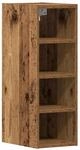 vidaXL H&auml;ngeschrank Riga Altholz-Optik 20x29,5x60 cm Holzwerkstoff 854164