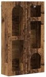 vidaXL H&auml;ngeschrank mit Regal Altholz 59 x 20 x 100 cm Holzwerkstoff 891372