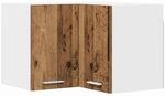 vidaXL H&auml;ngeschrank Riga Altes Holz und Wei&szlig; 57 x 57 x 40 cm 884192