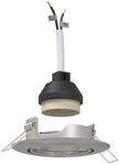 vidaXL Spotlight 6 Stk Silber 9 x 9 x 2,5 cm Metall 4108170