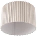 Lindby Deckenlampe Libbie 10041971 Skandinavisch in Creme aus Textil 1-flammig E27