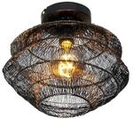 QAZQA Orientalische Deckenlampe Schwarz 25 cm Vadi
