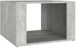 vidaXL Nachttisch Betongrau 57x55x36 cm Holzwerkstoff