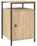 vidaXL Nachttisch Sonoma-Eiche 40x42x60 cm Holzwerkstoff 825865