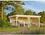 Palmako Pavillon Lenna Set 309 588 x 300 cm Lackiert Wei&szlig; FSC&reg;