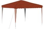 vidaXL Pop-up Partyzelt Terrakotta 288 x 288 x 245 cm Oxford-Stoff 42019754