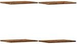 vidaXL Regalb&ouml;den 4 Stk Altholz-Optik 40x30x1,5 cm Holzwerkstoff 856293