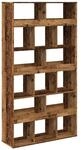 vidaXL B&uuml;cherregal Altholz-Optik 100x33x187,5 cm Holzwerkstoff 3309382