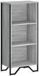 vidaXL B&uuml;cherregal Grau Sonoma 50x31x106 cm Holzwerkstoff 848607