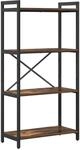 vidaXL B&uuml;cherregal Ger&auml;ucherte Eiche 40 x 30 x 85 cm Holzwerkstoff 868391