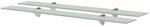 vidaXL Schweberegale 2 Stk Glas 80x20 cm 8 mm 3051539