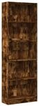 vidaXL B&uuml;cherregal R&auml;uchereiche 60x24x176 cm Holzwerkstoff 857825