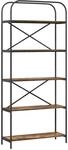 vidaXL B&uuml;cherregal Ger&auml;ucherte Eiche 80 x 30 x 183 cm Holzwerkstoff 879835