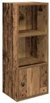 vidaXL B&uuml;cherregal Altholz-Optik 31x24x77 cm Holzwerkstoff 860335