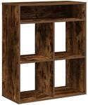 vidaXL B&uuml;cherregal R&auml;uchereiche 66x31x80 cm Holzwerkstoff 860296