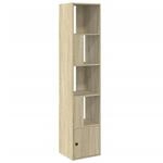 vidaXL B&uuml;cherregal Sonoma-Eiche 40x36x189 cm Holzwerkstoff