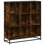 vidaXL B&uuml;cherregal R&auml;uchereiche 97,5x33x107,5 Holzwerkstoff und Metall 3300862